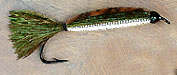Fly Minnow Silver tied by Marcelo Morales